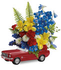 Teleflora's '65 Ford Mustang Bouquet  from Fields Flowers in Ashland, KY